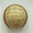 1955 Brooklyn Dodgers W.S. Champs Team Signed Baseball Jackie Robinson PSA DNA