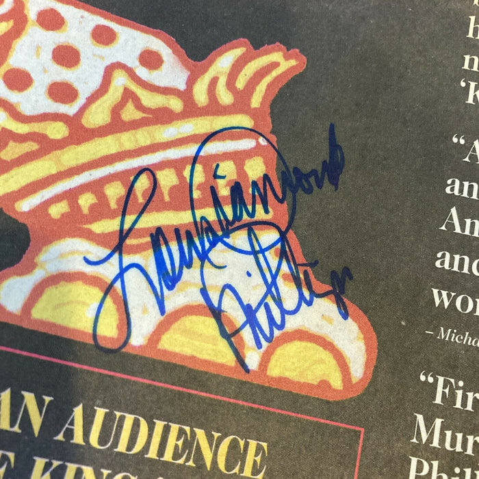 Lou Diamond Phillips & Donna Murphy Signed Photo With JSA COA