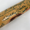 Beautiful Mickey Mantle Ted Williams 57 Sigs Hall Of Fame Multi Signed Bat BAS