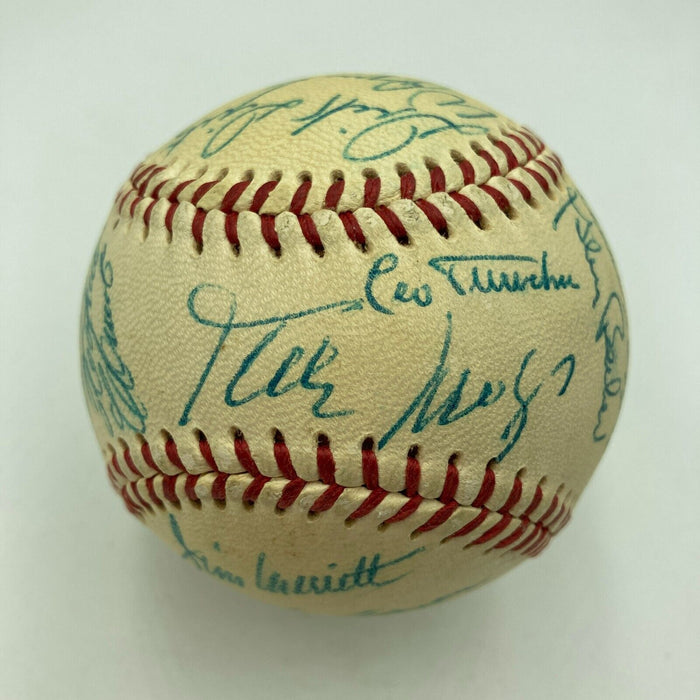 The Finest 1970 All Star Game Team Signed Baseball With Roberto Clemente JSA COA