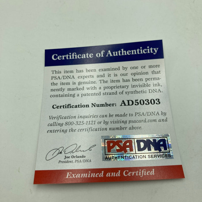 Terence Bud Crawford Signed Official Major League Baseball PSA DNA COA Boxing