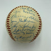 1959 Los Angeles Dodgers World Series Champs Team Signed Baseball Koufax Beckett