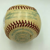 1940 Joe Dimaggio Playing Days Signed Baseball "Welcome To America!" JSA COA