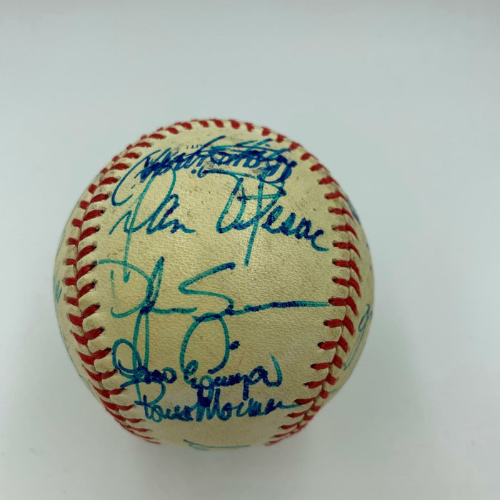 Rare "The Rookie Of 1986" Multi Signed American League Baseball