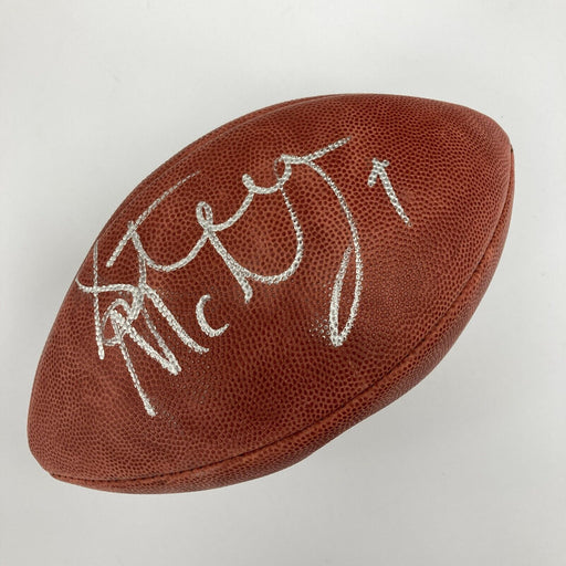 Steve Mcnair Signed Wilson NFL Game Football PSA DNA Certified