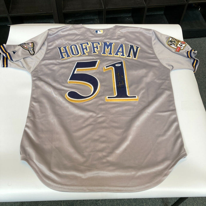 Trevor Hoffman Signed Authentic Majestic San Diego Padres Jersey PSA DNA COA