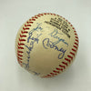 Roger Peckinpaugh  Bob Shawkey Joe Dugan Joe Wood Signed Baseball JSA COA