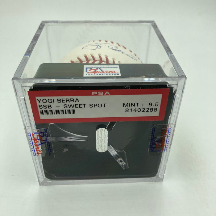 Yogi Berra Signed Major League Baseball PSA DNA Auto Graded 10 GEM MINT