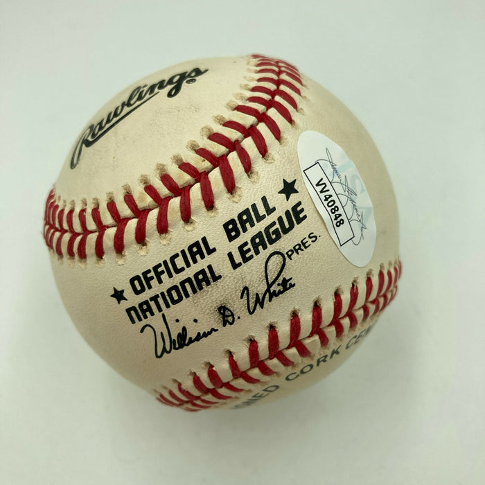 Buck Leonard Josh Johnson Double Duty Radcliffe Negro League Signed Baseball JSA