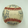 1999 NY Yankees World Series Champs Team Signed Baseball Derek Jeter JSA COA