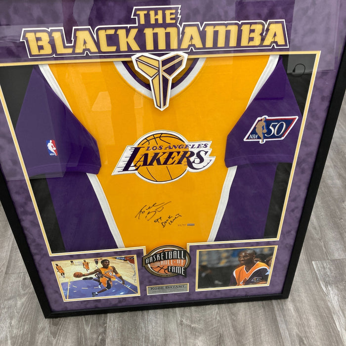 Kobe Bryant "1997 Dunk Champ" Signed Los Angeles Lakers Jersey Panini & Beckett