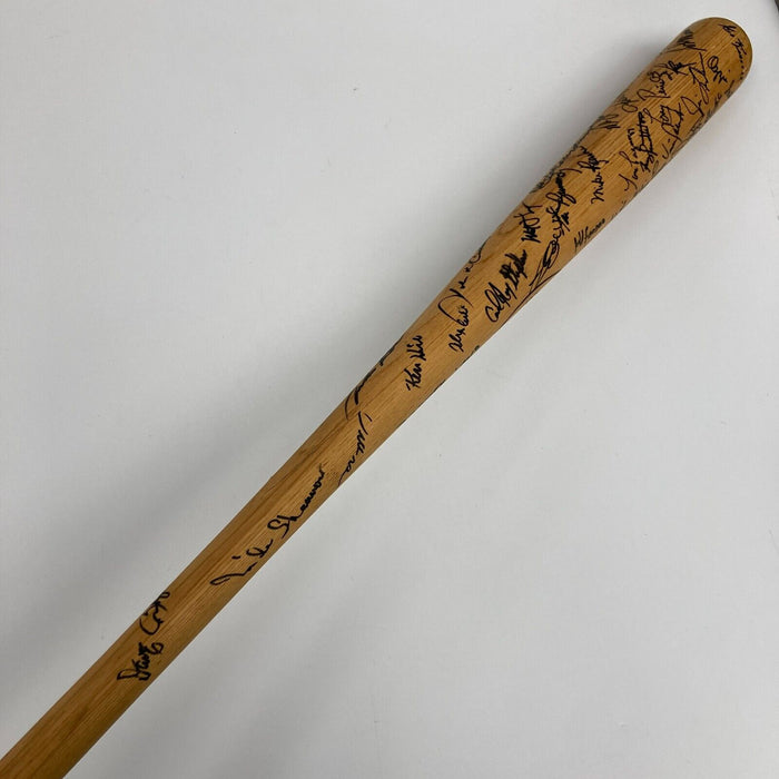 1989 St. Louis Cardinals Team Signed Game Used Baseball Bat 45+ Sigs JSA COA