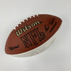 Walter Payton Chicago Bears Hall Of Fame Legends Multi Signed Football JSA COA
