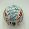 1985 - 1986 New York Mets Team Signed Baseball 28 Sigs With Gary Carter