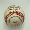 Beautiful 3,000 Hit Club Signed Baseball With Hit Totals Willie Mays JSA COA