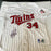 Kirby Puckett Signed 1995 Minnesota Twins Game Issued Jersey JSA COA