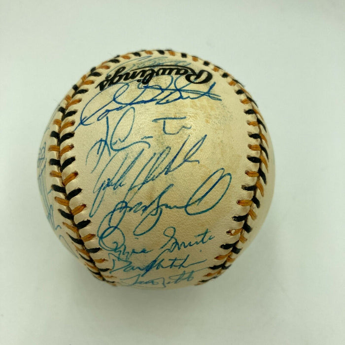 1994 All Star Game National League Team Signed Baseball Barry Bonds PSA DNA COA