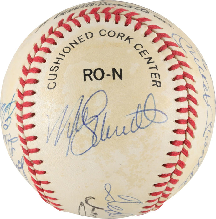 500 Home Run Signed Baseball Mickey Mantle Ted Williams Willie Mays 11 Sigs PSA