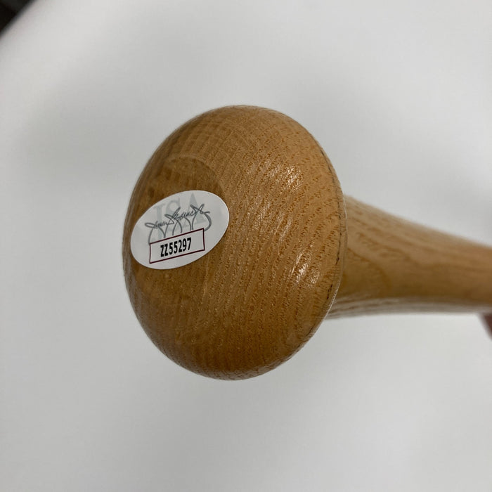 Hall Of Fame Multi Signed Cooperstown Baseball Bat 40 Sigs Willie Mays JSA COA