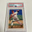 1993 Fleer Tom Glavine Signed Promo Card With Fleer Stamp PSA DNA RARE