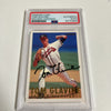 1993 Fleer Tom Glavine Signed Promo Card With Fleer Stamp PSA DNA RARE