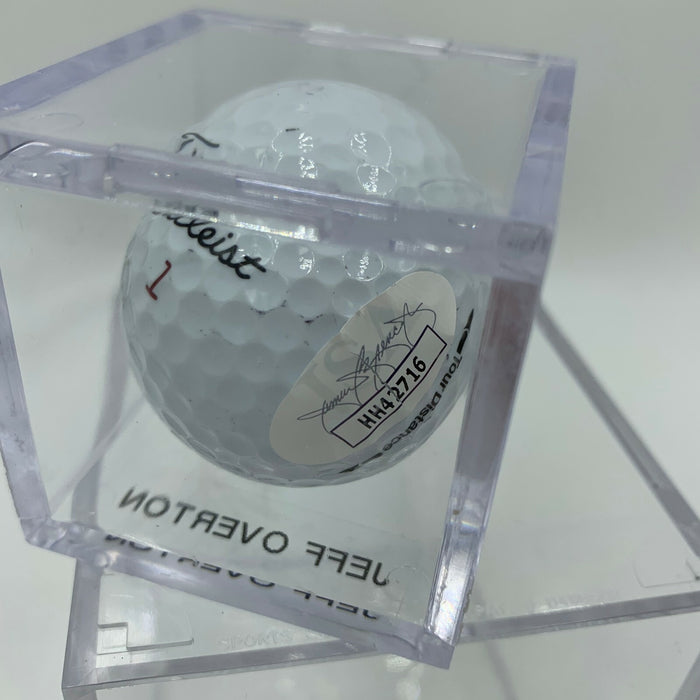 Jeff Overton Signed Autographed Golf Ball PGA With JSA COA