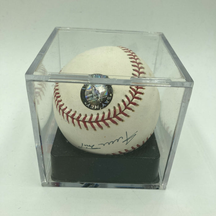 Rare Willie Mays PSA DNA Graded Gem Mint 10 Signed Major League Baseball