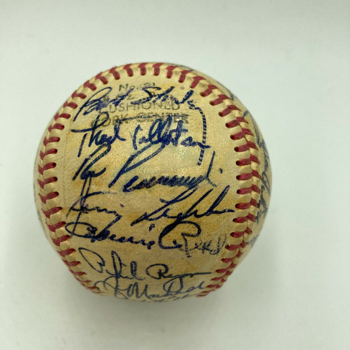 Nice 1966 Los Angeles Dodgers Team Signed Baseball 35 Sigs With JSA COA