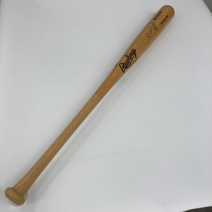 Ken Griffey Jr. & Ken Griffey Sr. Signed Rawlings Baseball Bat JSA COA