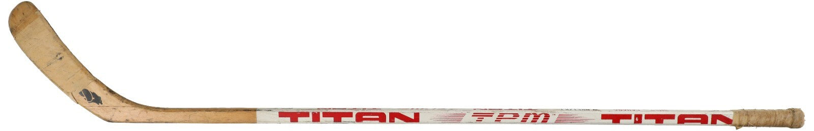 1981 Wayne Gretzky Signed Game Used Titan Hockey Stick Beckett COA
