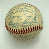 Washington Senators Legends Signed Baseball Moe Berg Goose Goslin 31 Sigs PSA