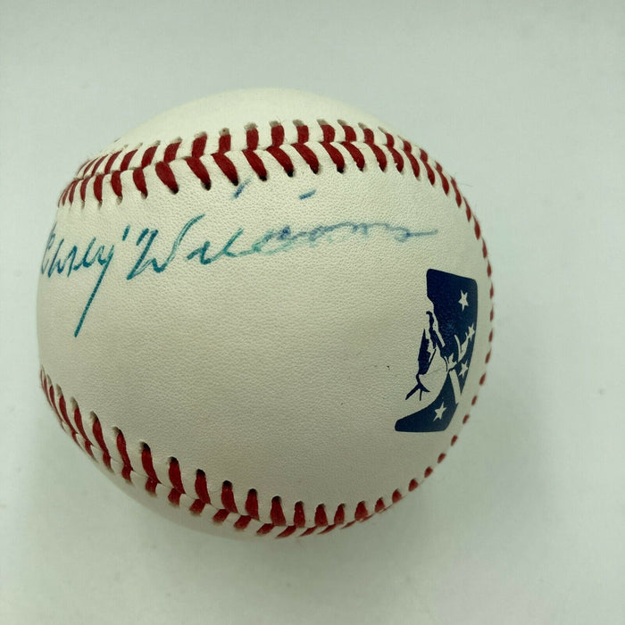 Willie Williams Signed Minor League Baseball Negro League Legend JSA COA