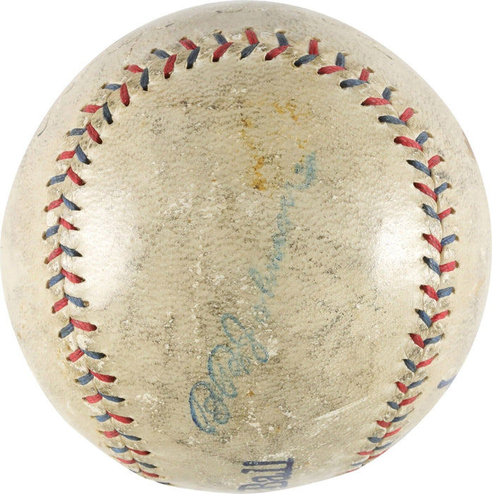 George Sisler Single Signed 1920's Official American League Baseball PSA DNA COA