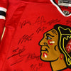 2014-15 Chicago Blackhawks Stanley Cups Champs Team Signed Jersey JSA COA