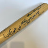 Mint 500 Home Run Club Signed Bat With Inscriptions Willie Mays Hank Aaron JSA