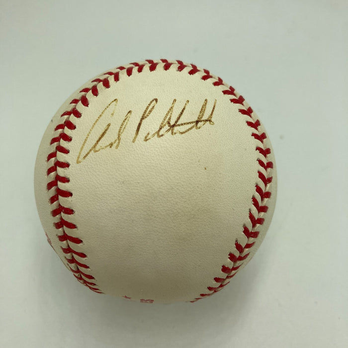 Andy Pettitte Signed 1996 Official World Series Baseball PSA DNA COA