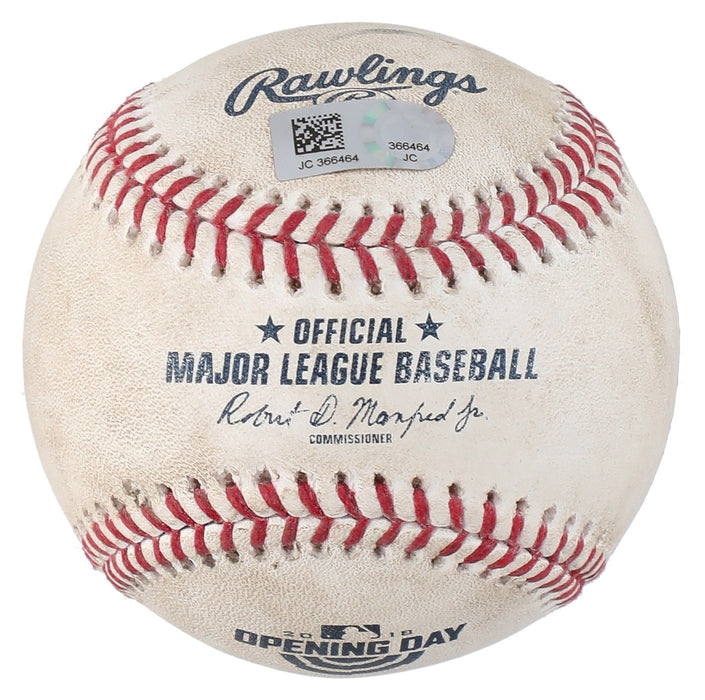 Shohei Ohtani MLB Debut March 29, 2018 Game Used Baseball MLB Authentic