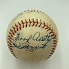 1940's Yogi Berra & Phil Rizzuto Signed Baseball PSA DNA COA