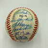 1986 New York Mets World Series Champs Team Signed Vintage NL Baseball JSA COA