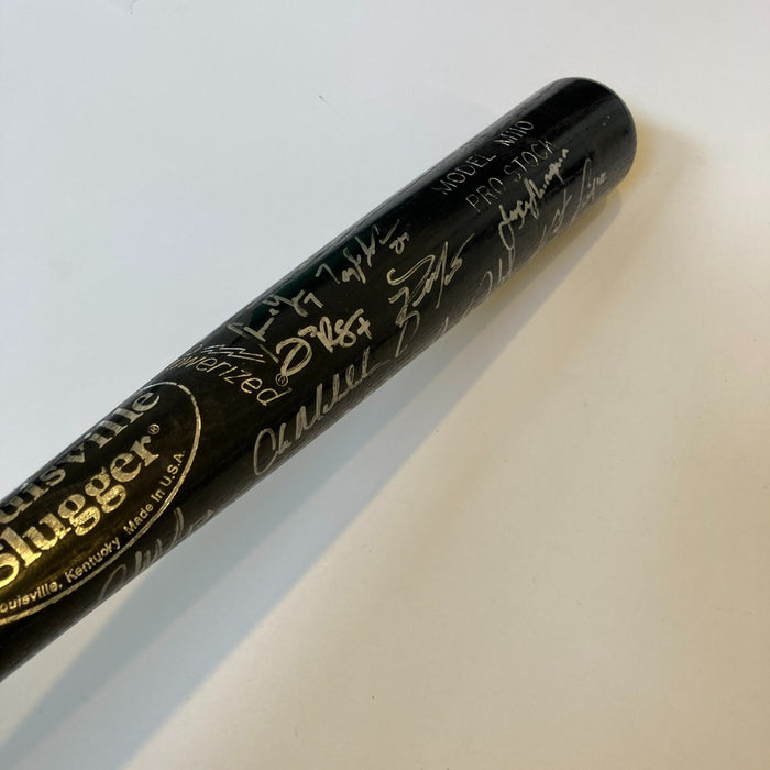Bryce Harper Manny Machado Pre Rookie 2011 Sal All Star Game Signed Bat JSA COA