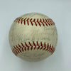 Joe Medwick Billy Martin New York Yankees Legends 1940's Signed NL Baseball