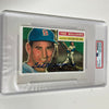 Beautiful 1956 Topps Ted Williams Signed Large Porcelain Card PSA DNA COA