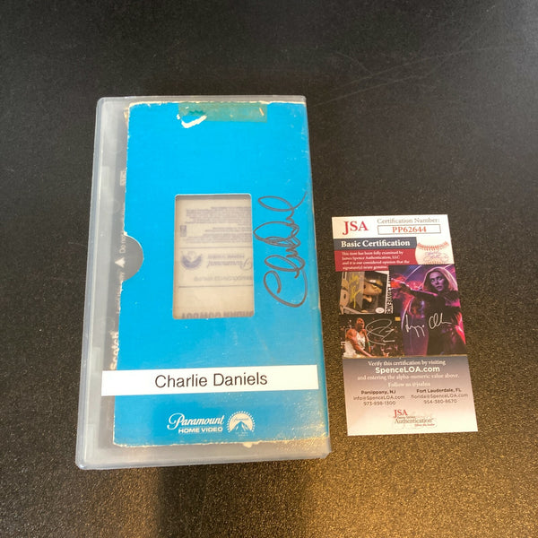 Charlie Daniels Signed Autographed Urban Cowboy Vintage VHS Movie With JSA COA