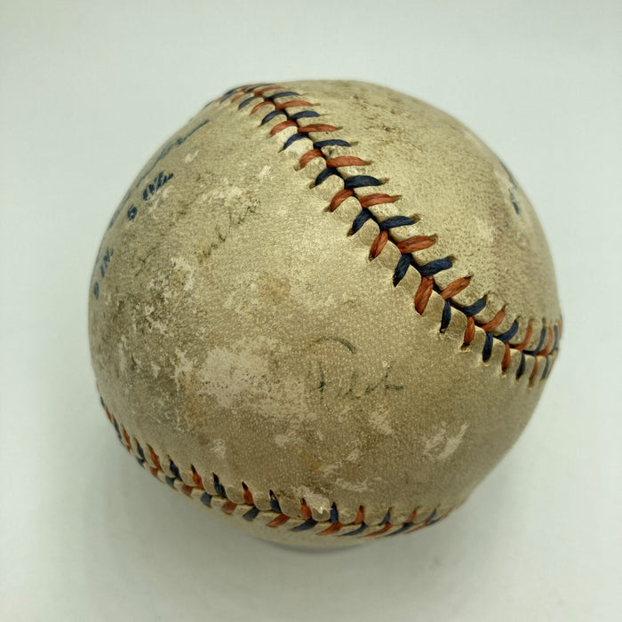 Joe Jackson Signed 1917 Chicago White Sox (Black Sox) Team Signed Baseball PSA