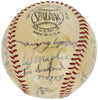 1954 Giants World Series Champs Team Signed Baseball Willie Mays Beckett COA