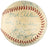 1953 Mickey Mantle Ted Williams Roy Campanella Greenberg HOF Signed Baseball JSA
