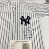 Derek Jeter Signed Heavily Inscribed 2000 World Series NY Yankees Jersey JSA COA