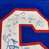 1986 New York Giants Super Bowl Champs Team Signed Jersey 44 Sigs JSA COA