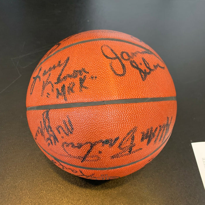 Rare 1977-78 San Antonio Spurs Team Signed Official Wilson Game Basketball JSA