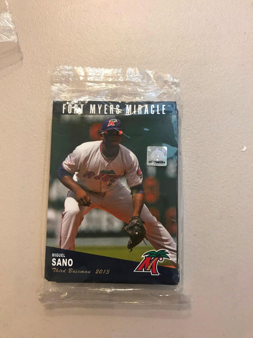 2013 Team Card Set Fort Myers Miracle Byron Buxton Miguel Sano Twins Minors